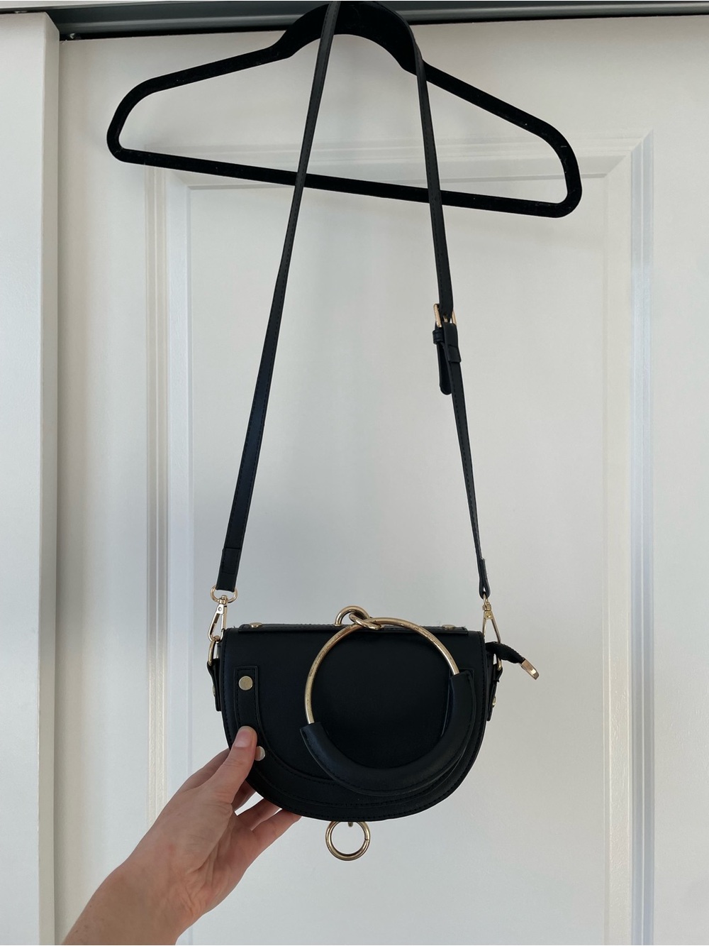 Black purse